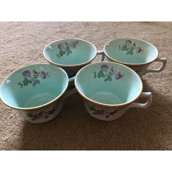 4 ADAMS REAL ENGLISH IRONSTONE CUPS - Picture 2 of 10